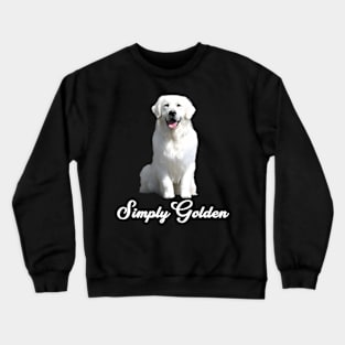 White English Cream En Retriever Simply En Crewneck Sweatshirt